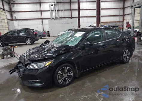 2021 Nissan Sentra Sv Xtronic Cvt from USA, damaged, VIN 3N1AB8CV8MY245731